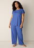 Organic Cotton Interlock Straight Sleep Pant
