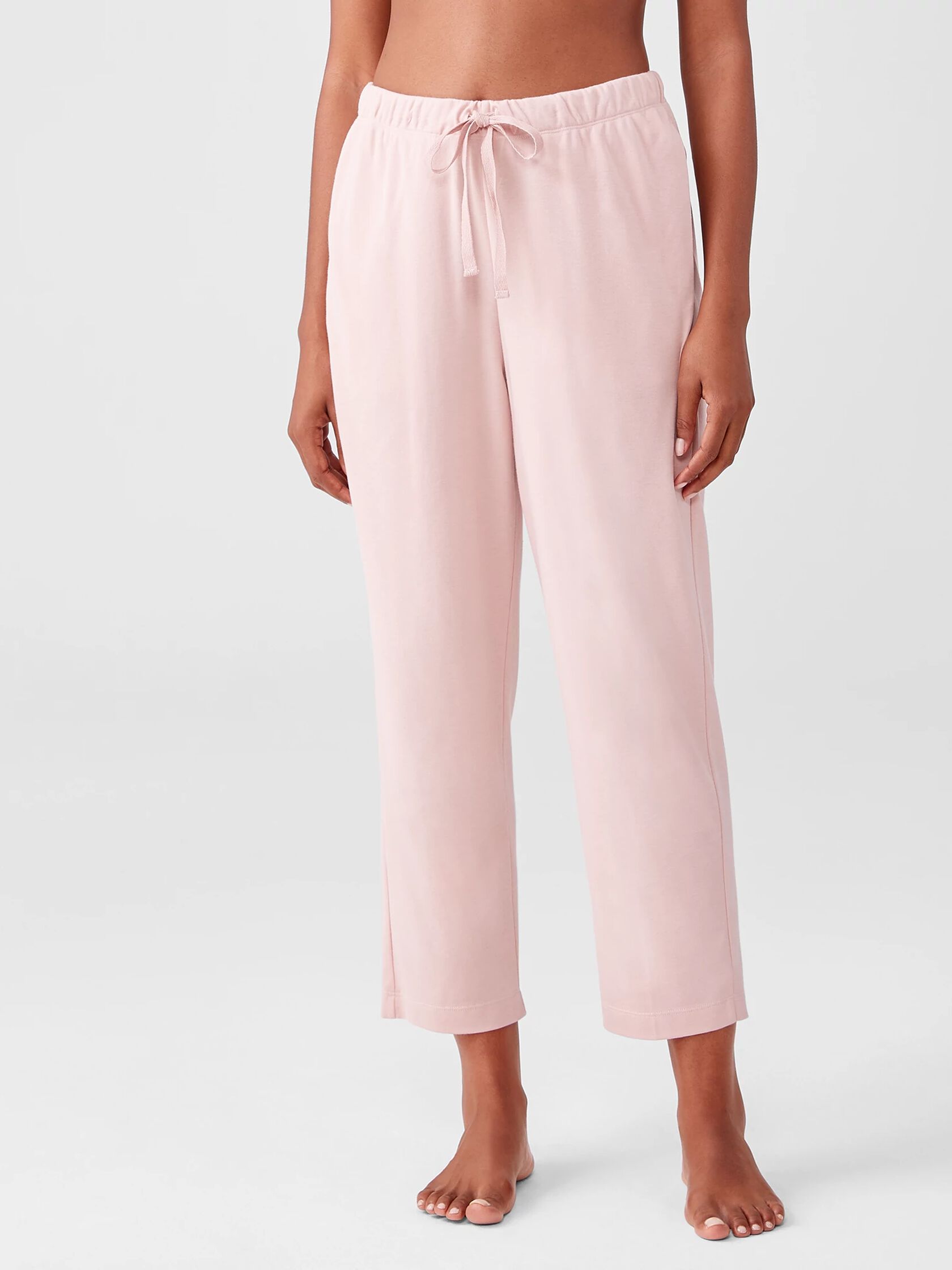 Cozy Organic Cotton Interlock Slouchy Pant