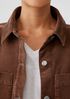 Organic Cotton Stretch Corduroy Shirt Jacket