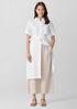 Organic Linen Classic Collar Shirtdress