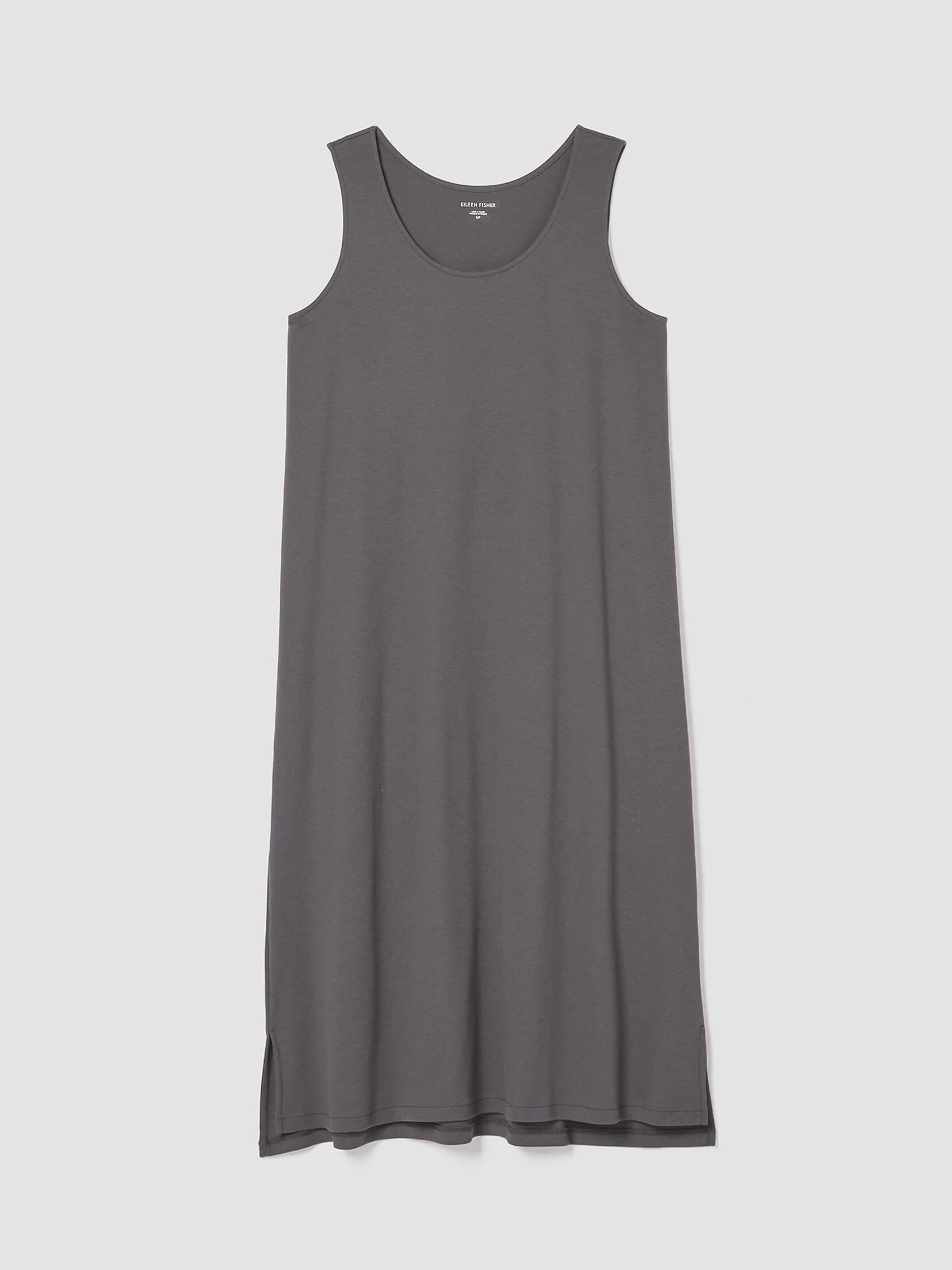 Cozy Organic Cotton Interlock Tank Dress
