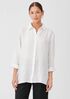 Handkerchief Linen Classic Collar Shirt