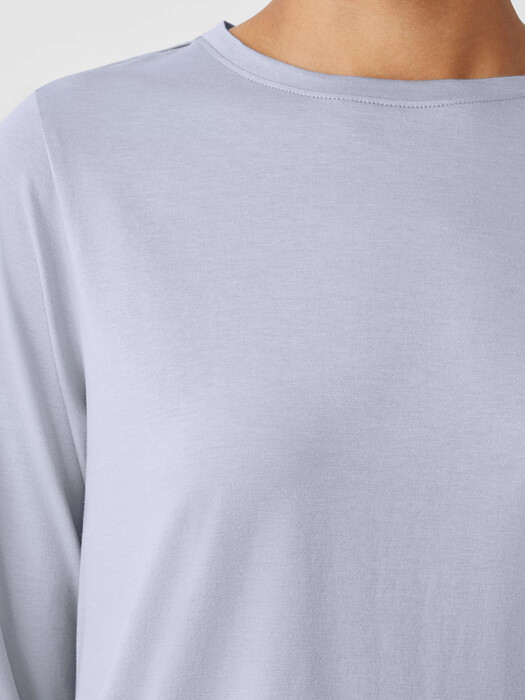 Organic Pima Cotton Jersey Long-Sleeve Tee