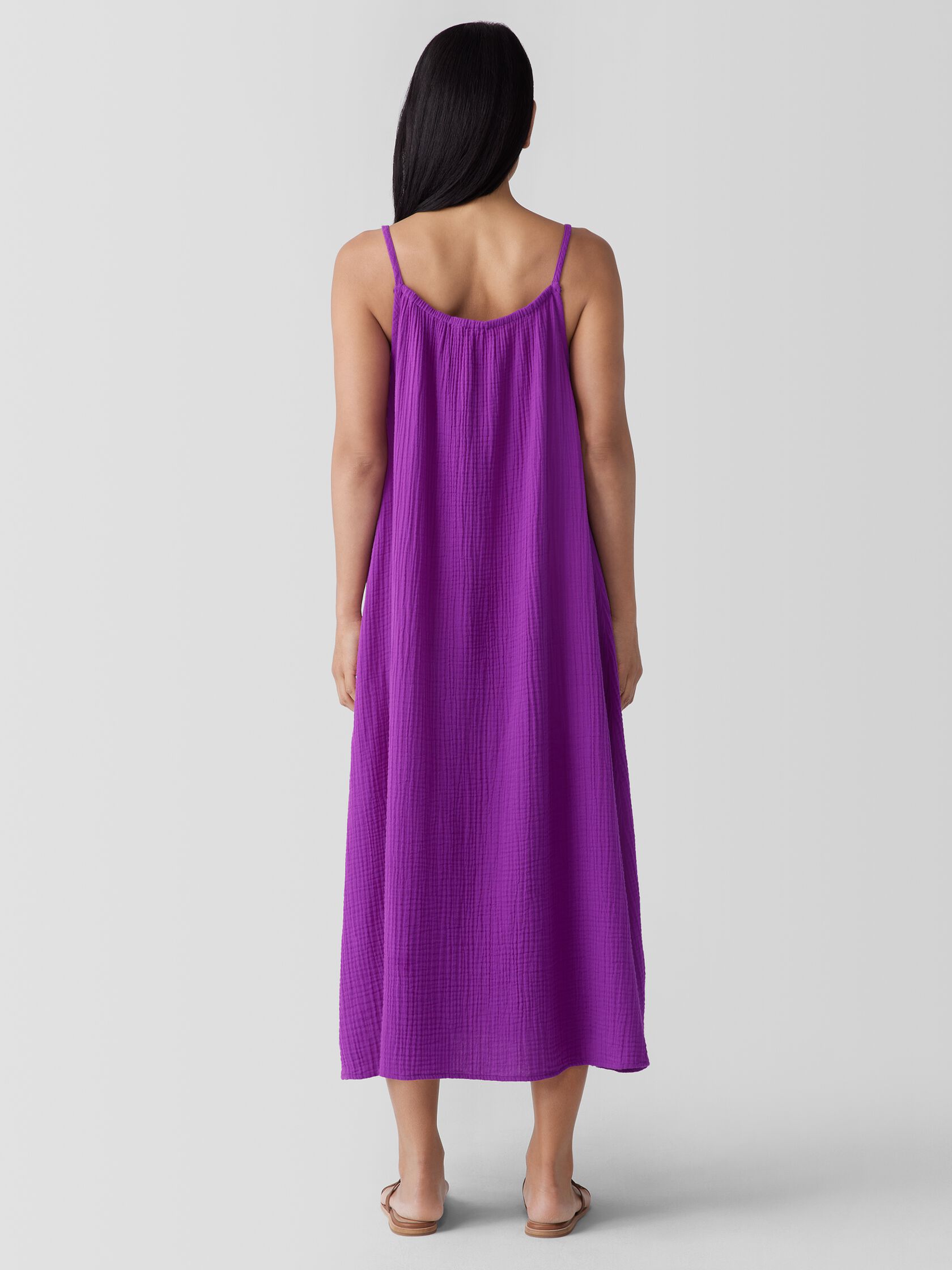 Organic Cotton Lofty Gauze Cami Dress