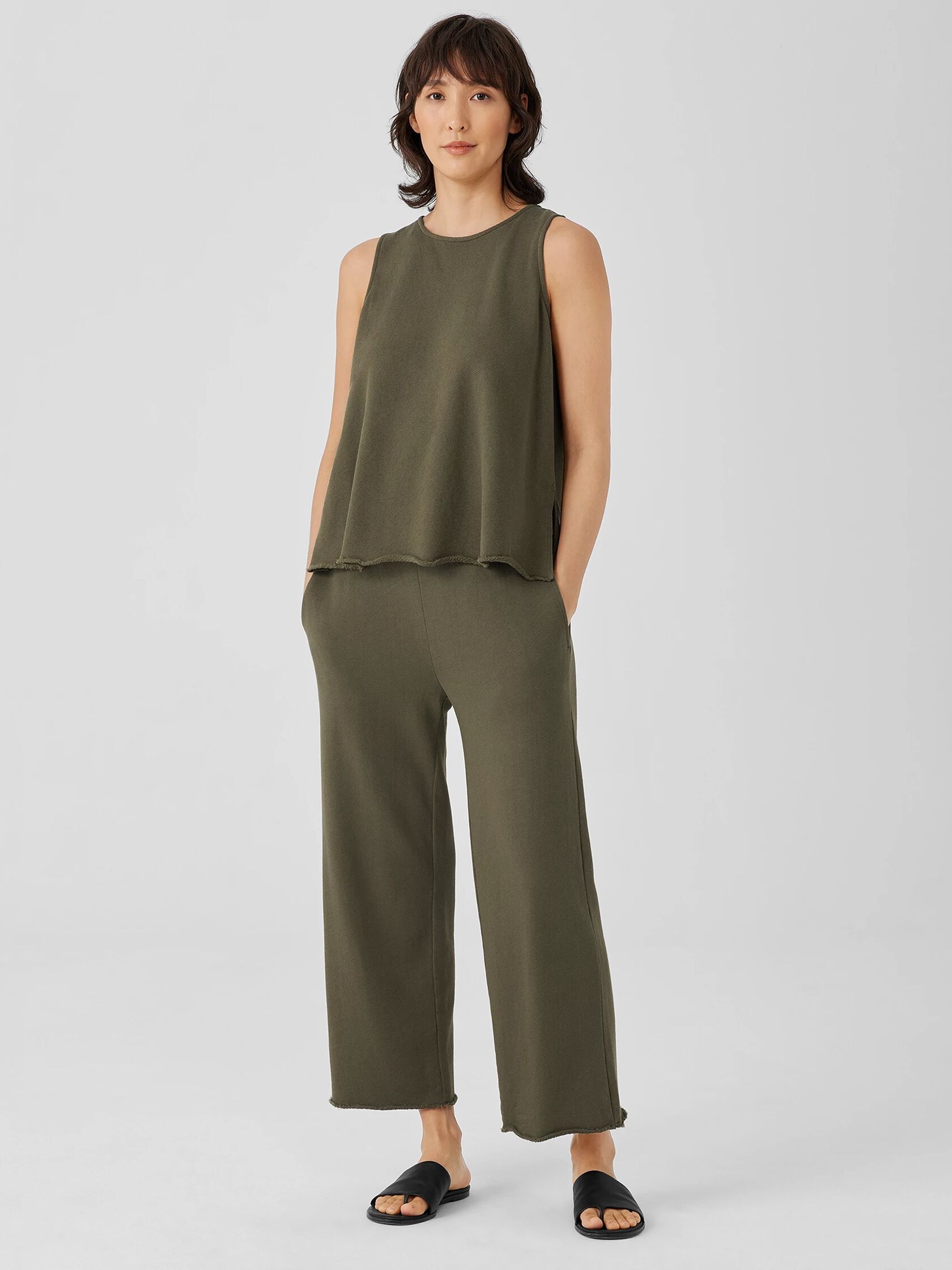 Lightweight Organic Cotton Terry Tank