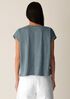 Organic Linen Jersey V-Neck Tee