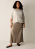 Cashmere Fluff Crew Neck Top