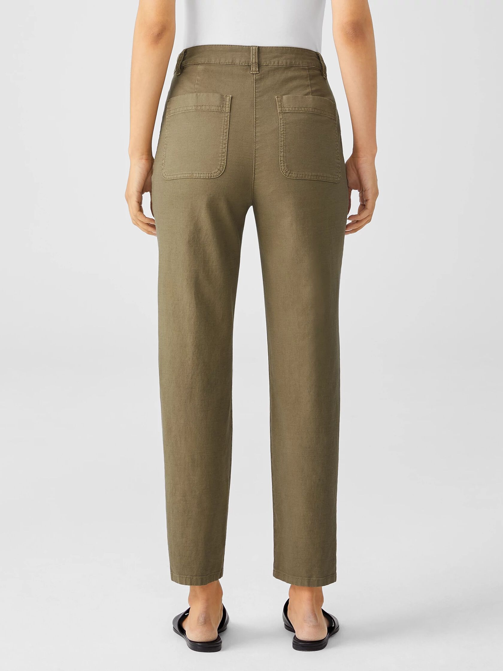 Organic Cotton Hemp Tapered Pant
