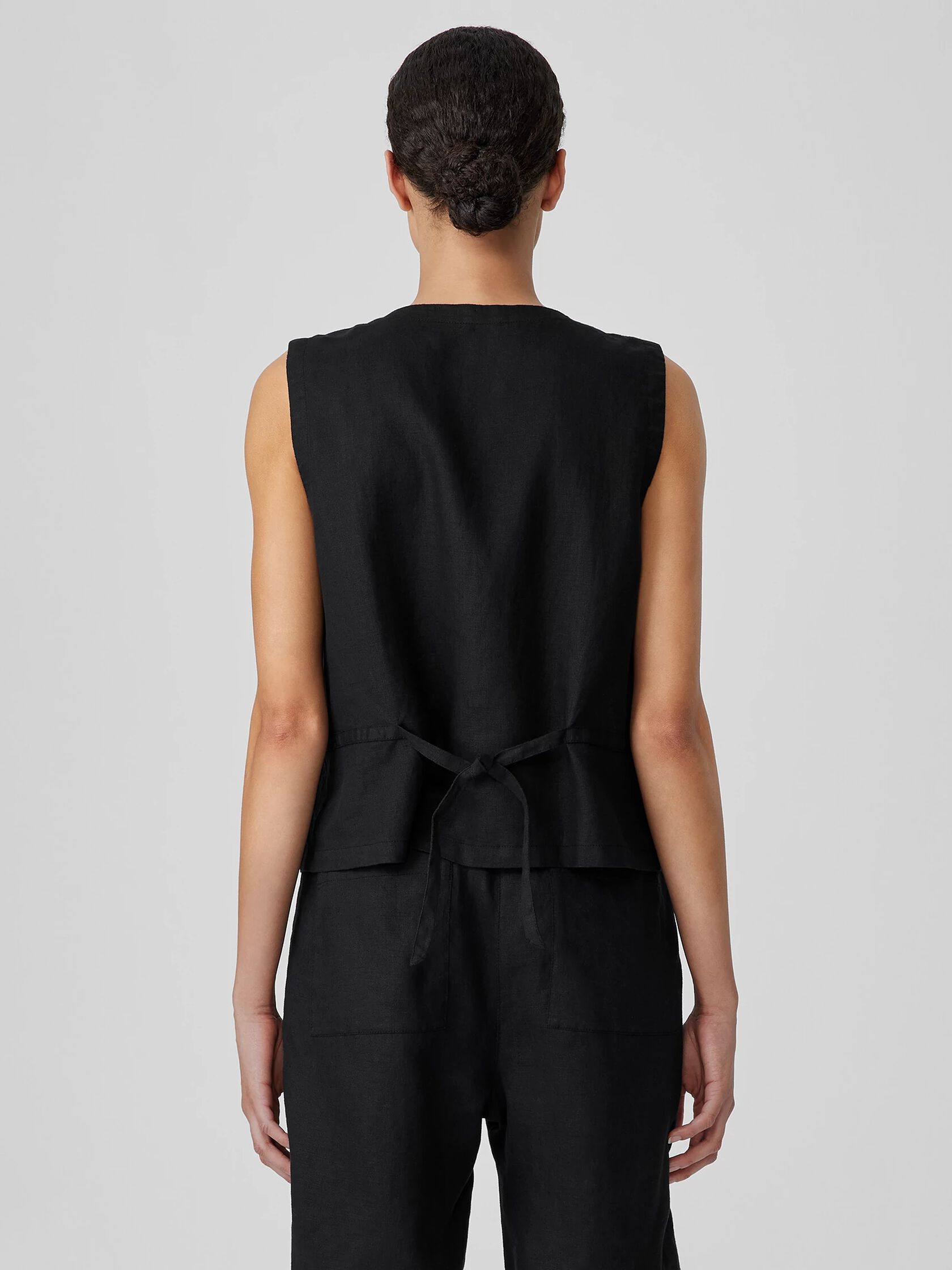 Organic Linen Vest