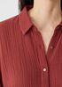 Organic Cotton Gauze Classic Collar Shirt