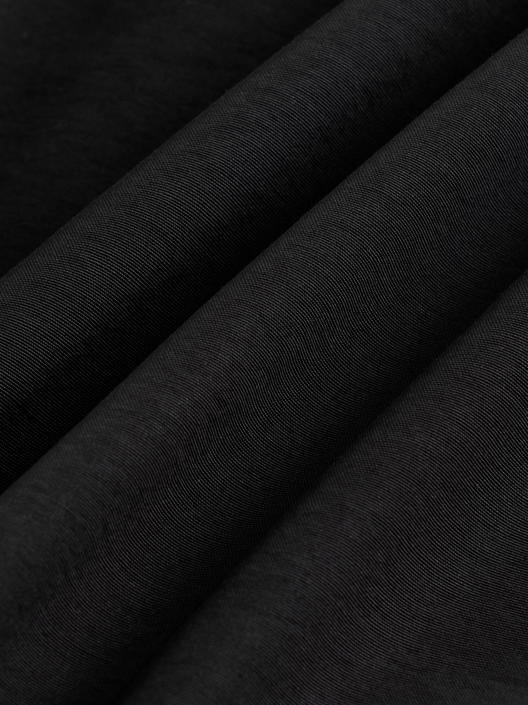 Light Cotton Nylon Drape Neck Coat