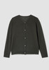 Superfine Merino Cardigan in Regenerative Wool