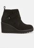 Tinker Wedge Bootie in Suede