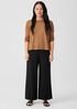 Stretch Jersey Knit Pant with Slits