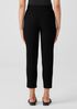Washable Stretch Crepe Pant with Slits