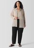Sheer Silk Georgette Classic Collar Shirt