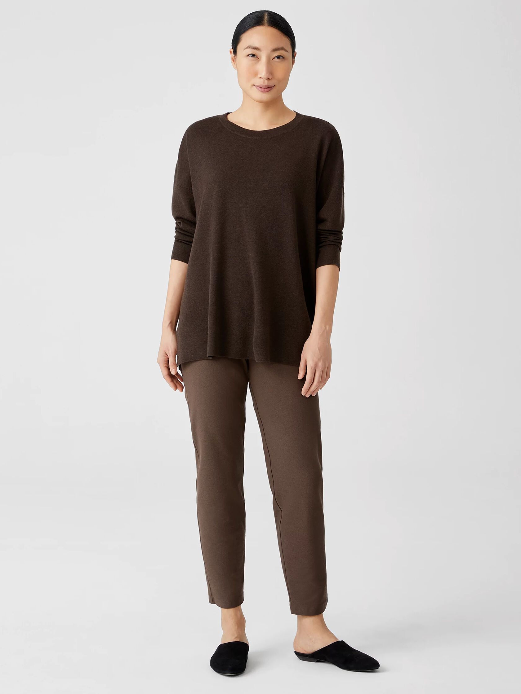 Washable Stretch Crepe Pant