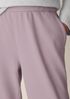 Waffle Cotton Blend Doubleknit Jogger Pant