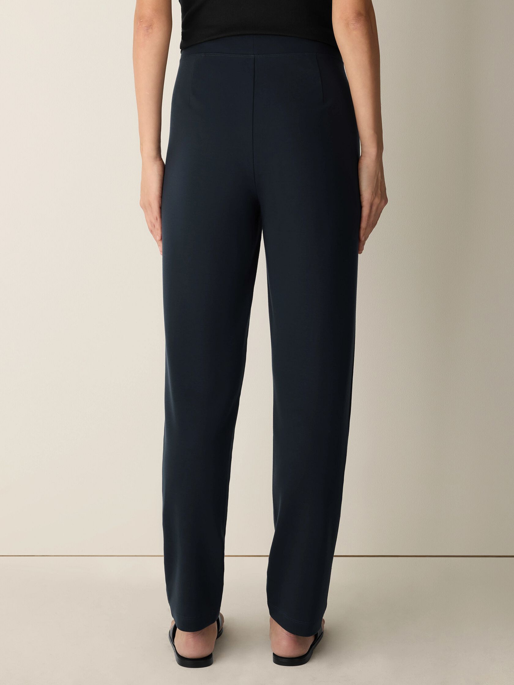 Washable Flex Ponte Slim Pant