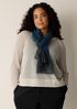 Watercolor Organic Silk Scarf