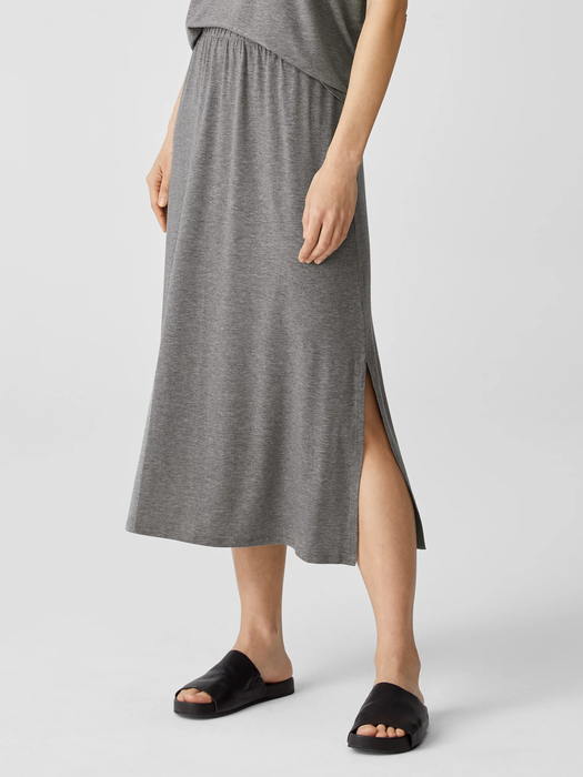 Fine Jersey Straight Skirt