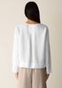 Organic Handkerchief Linen Split Neck Top