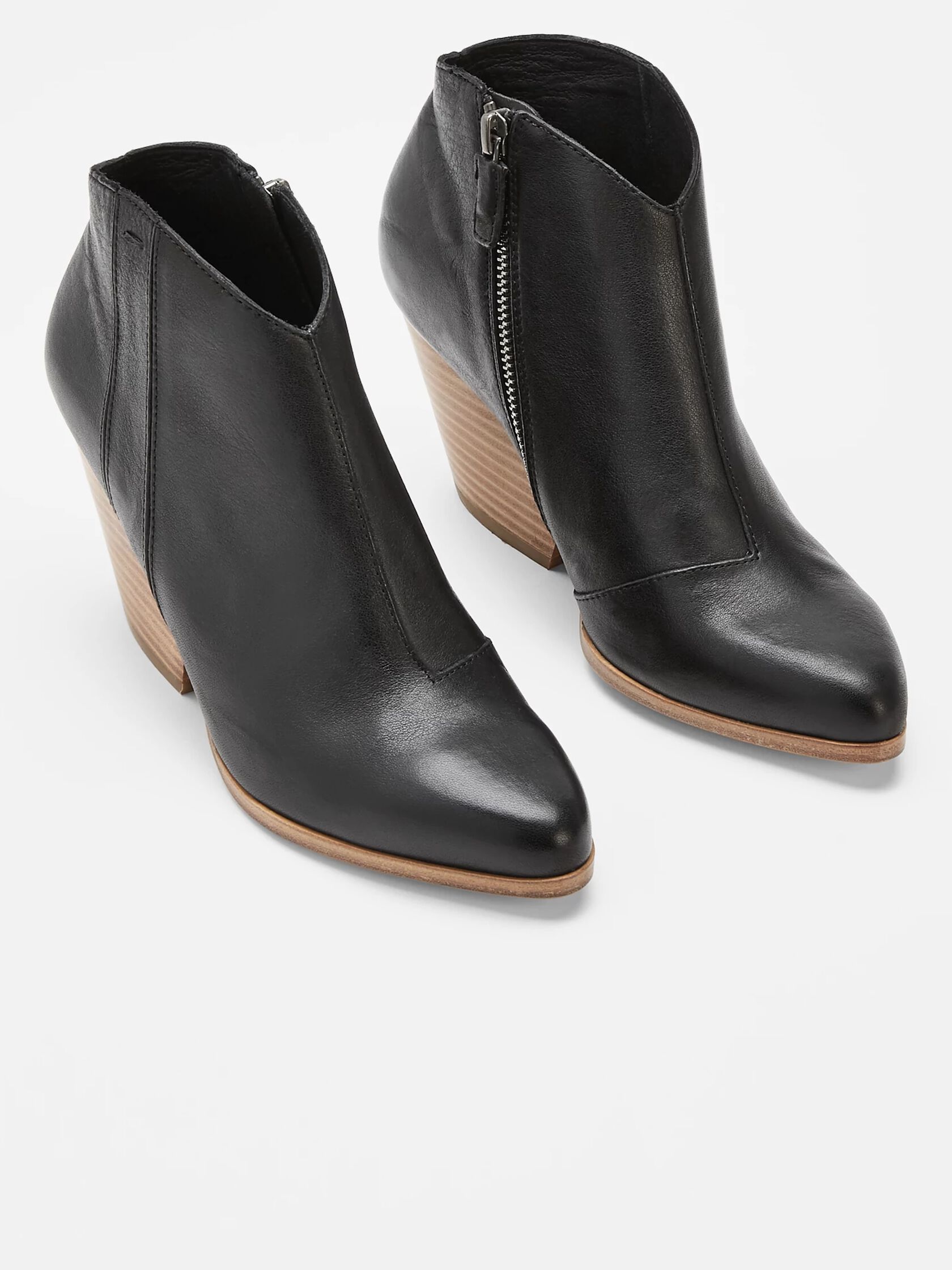 Trail Leather Ankle Bootie