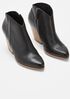 Trail Leather Ankle Bootie