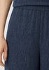 Woven Plisse Straight Pant