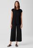 Fine Jersey Wide-Leg Pant