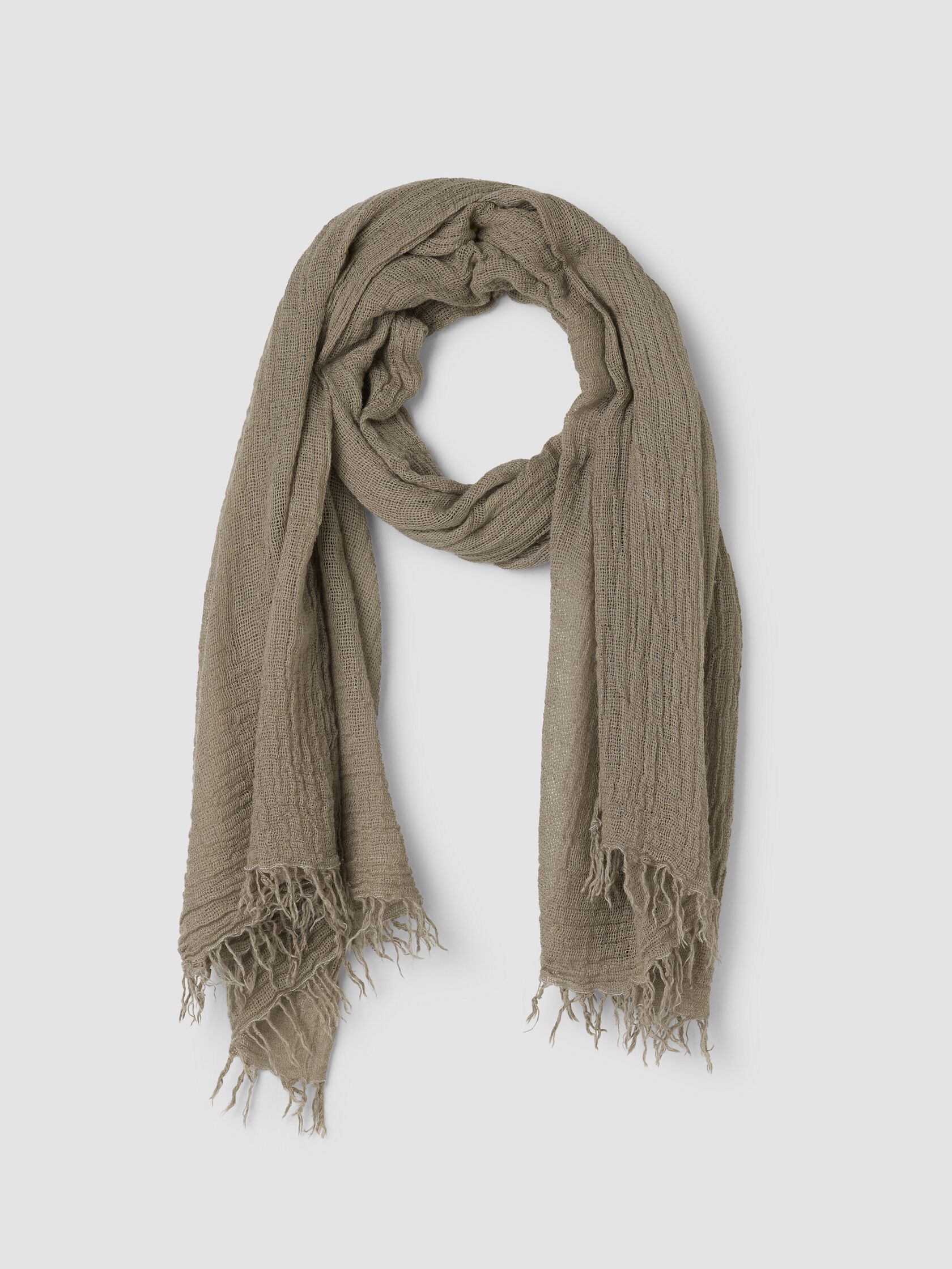 Cozy Crinkle Gauze Scarf