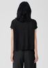 Organic Linen Cotton Short-Sleeve Cardigan