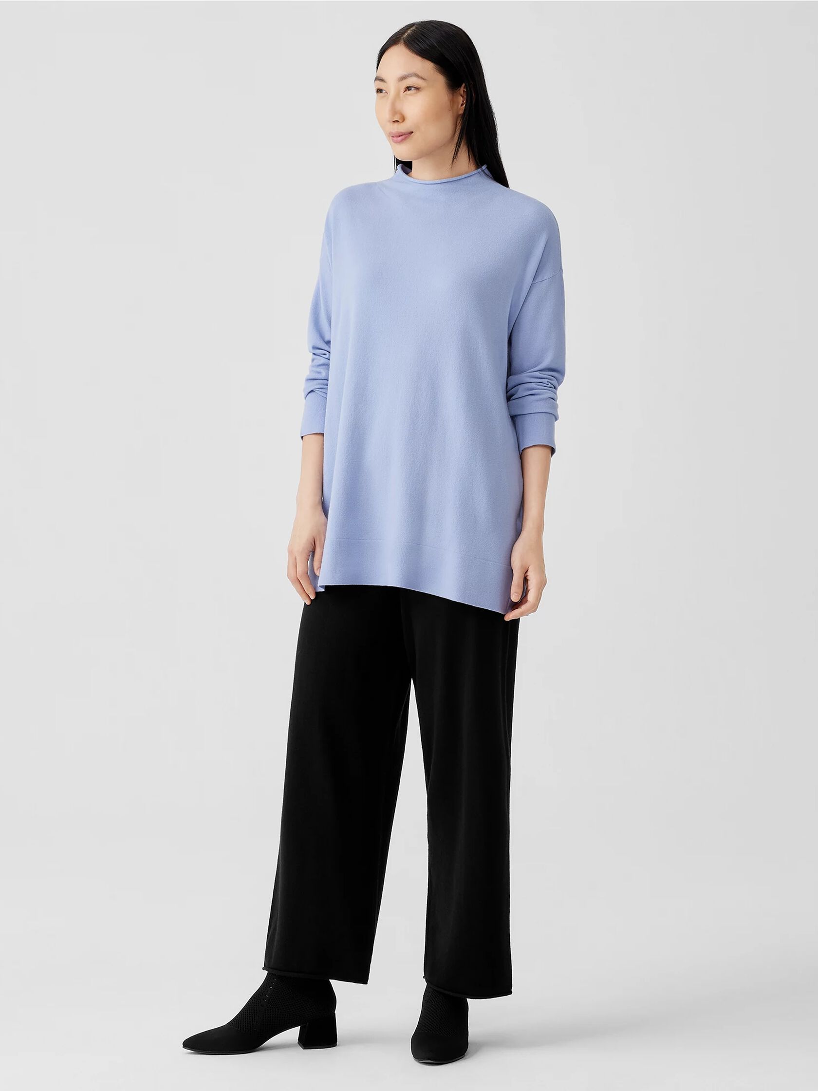 Luxe Merino Stretch Top in Responsible Wool