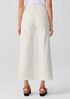 Undyed Organic Cotton Denim Wide-Leg Jean
