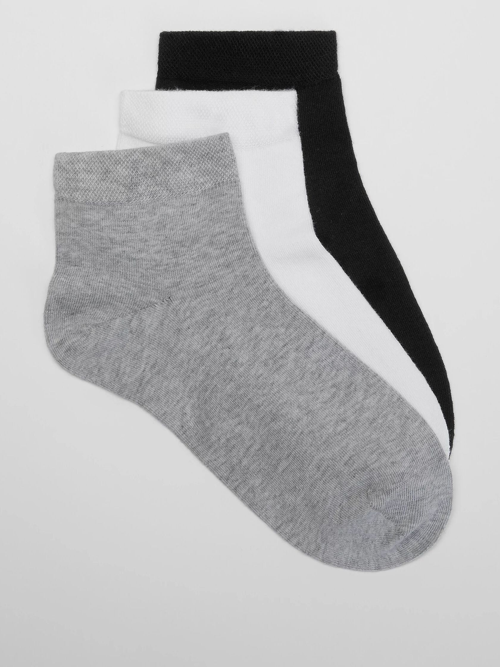 Organic Cotton Ankle Sock 3-Pack