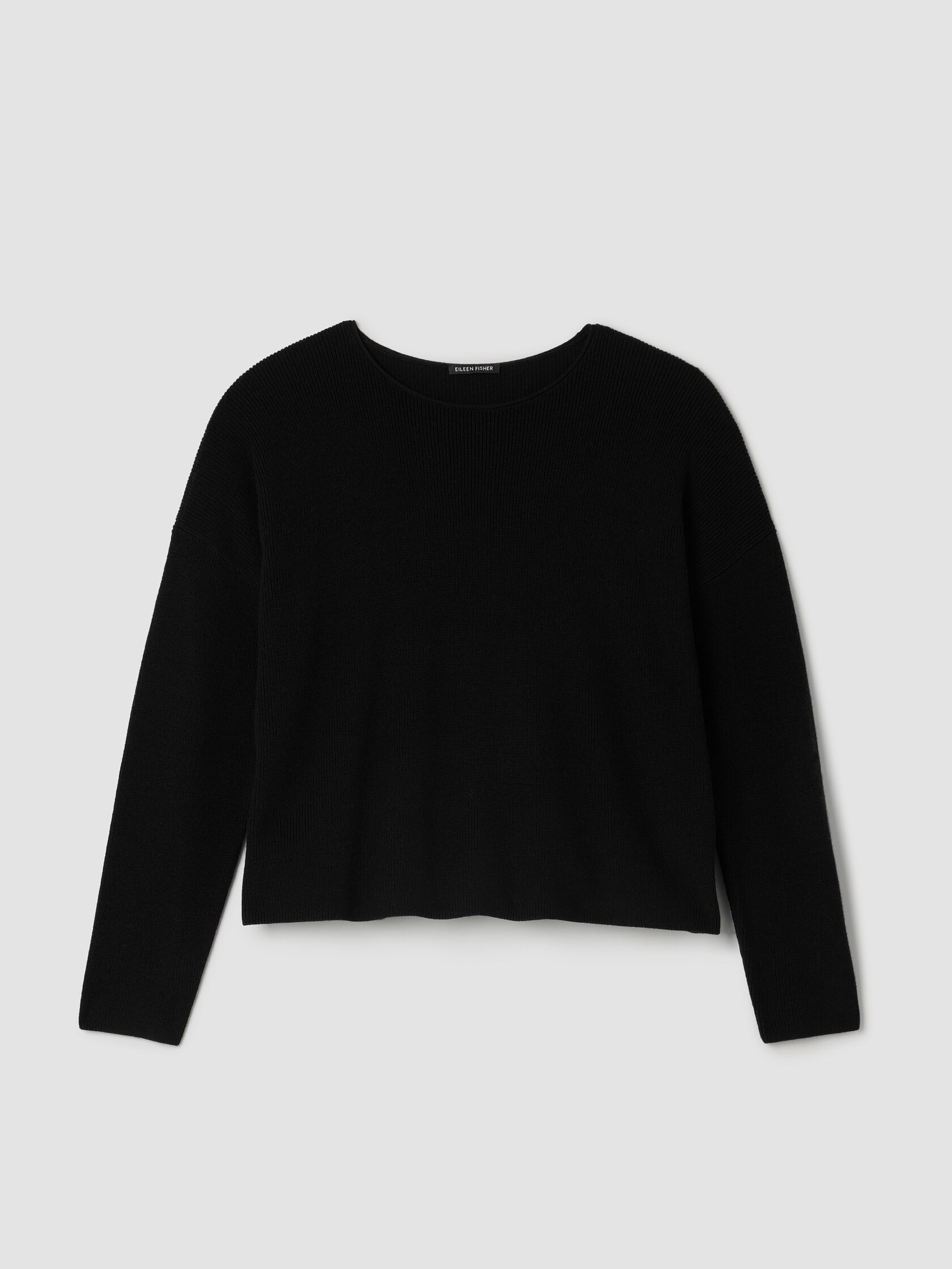 Merino Crew Neck Top in Regenerative Wool