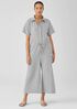 Organic Cotton Linen Ticking Stripe Jumpsuit