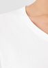 Organic Pima Cotton Jersey V-Neck Tee
