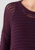 Peruvian Organic Cotton Cord Crew Neck Top