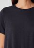 Organic Linen Jersey Crew Neck Tee