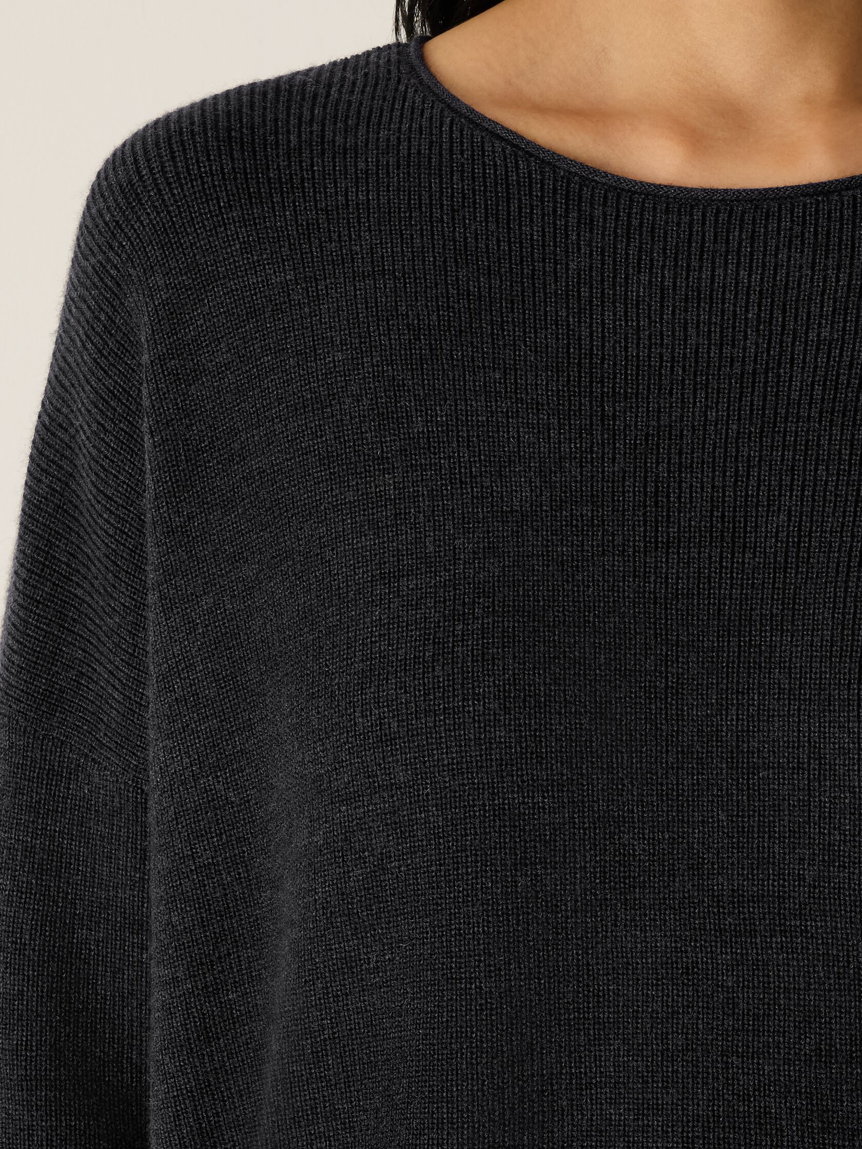 Merino Crew Neck Top in Regenerative Wool