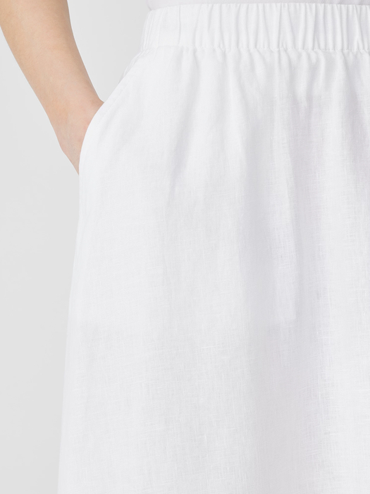 Organic Linen Pocket Skirt