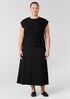 Lightweight Ponte A-Line Skirt