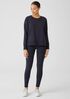 Pima Cotton Stretch Jersey Box-Top