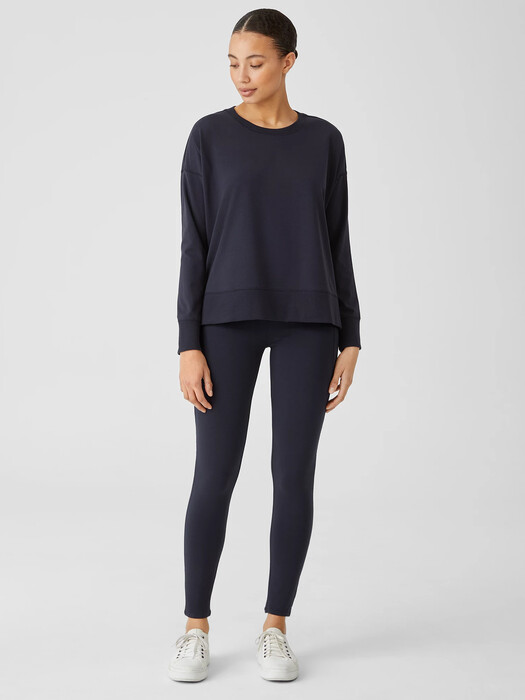 Pima Cotton Stretch Jersey Box-Top