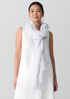 Striped Organic Linen Scarf