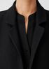 Boiled Wool Jersey Long Blazer