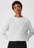 Organic Cotton Silk Funnel Neck Top