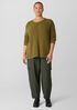 Cotton Fluff Crew Neck Top