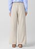Organic Linen Wide-Leg Trouser Pant